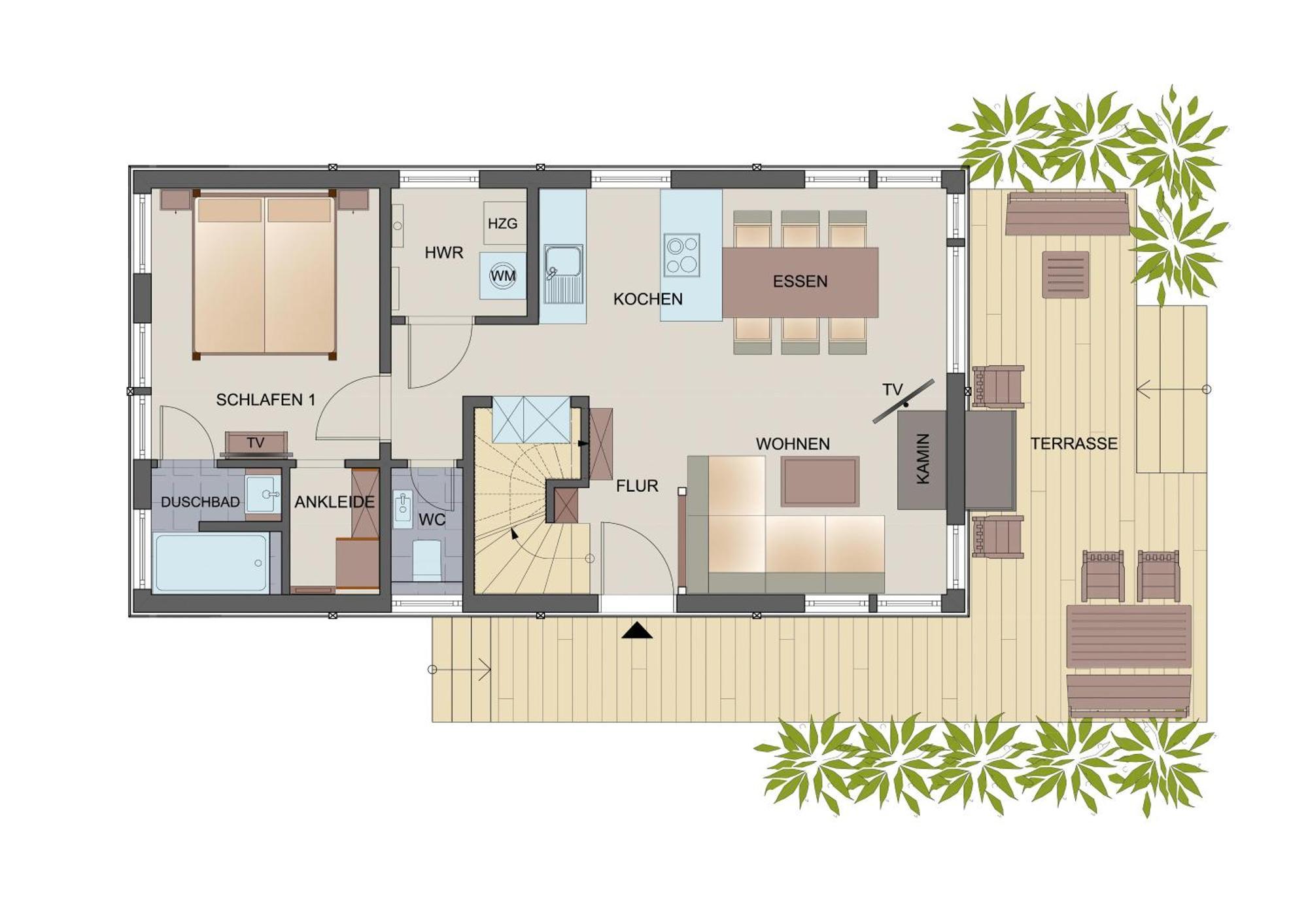 Typ B2 Ferienhaus - Aloha Pelzerhaken Exteriér fotografie